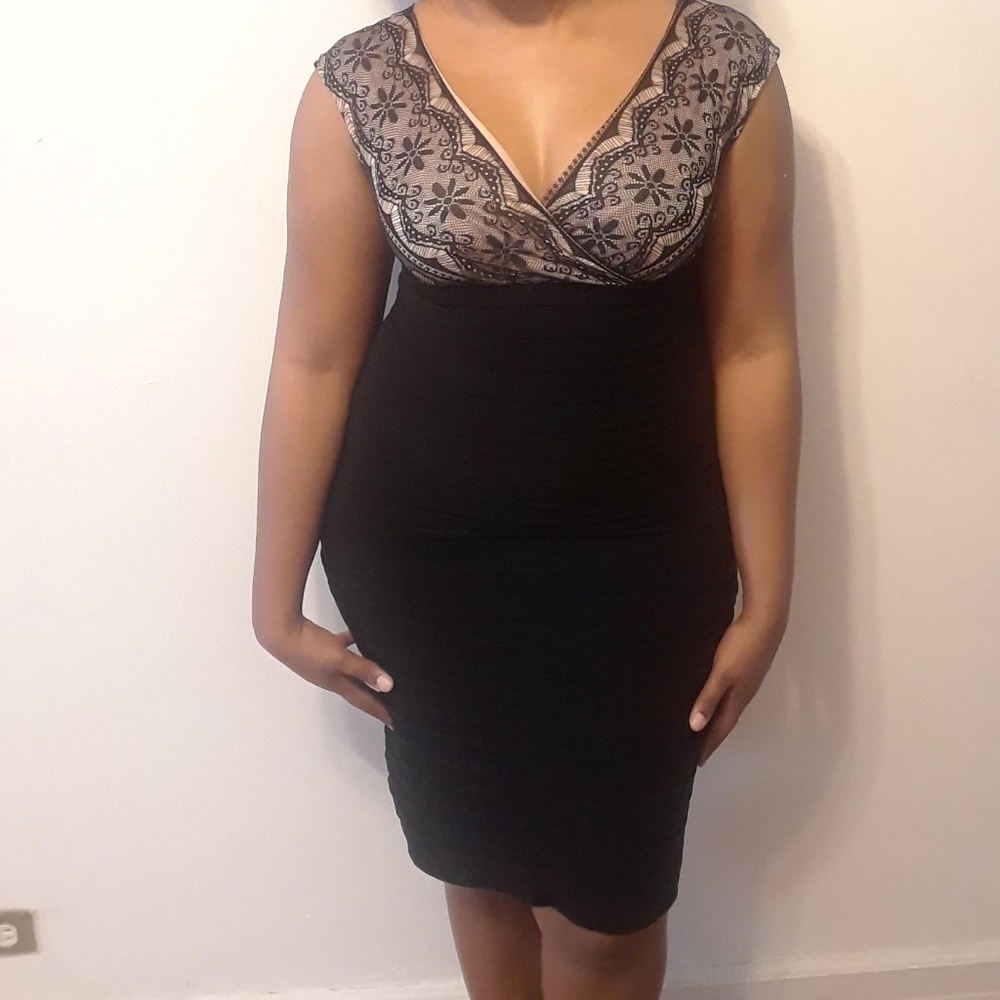 Sexy Black Cocktail Dress